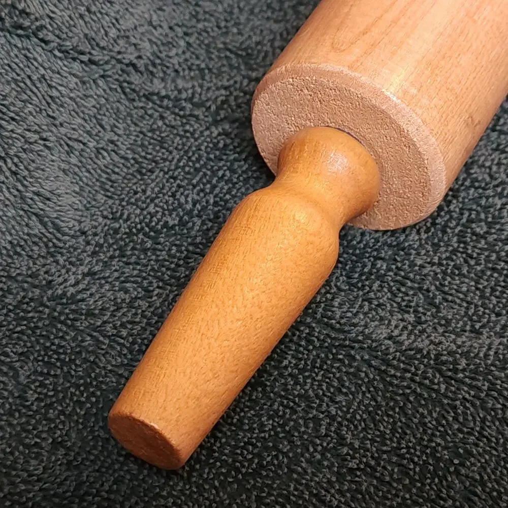 Hardwood Vintage Rolling Pin Circa 1950s - 1960s